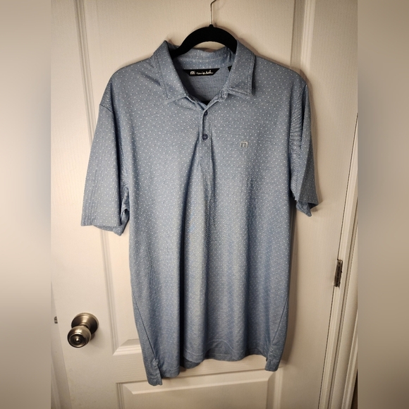 Men's Travis Mathew Golf Polo Shirt Size Large - Picture 1 of 7